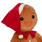Peluche pain d'épice 1m marron