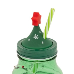 Chope sapin haut 13,5 cm verre assorti