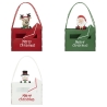 Boîte aux lettres forme sac cadeau haut 14 cm métal assorti
