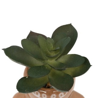 Plante pot céramique décor Noël