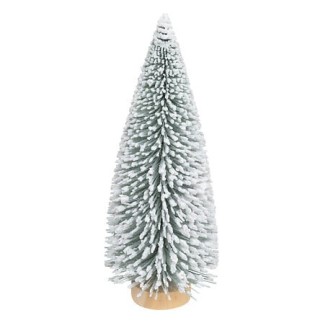 Sapin de table floqué 21 cm