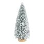 Sapin de table floqué 21 cm