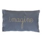 Coussin Lili 30x50cm bleu gris