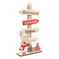 Pancarte Noël 29,5 cm Renne