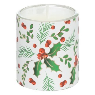 Lot de 3 bougies parfumées houx