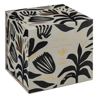 Bougie parfumée Plum 400 g pot verre fève tonka