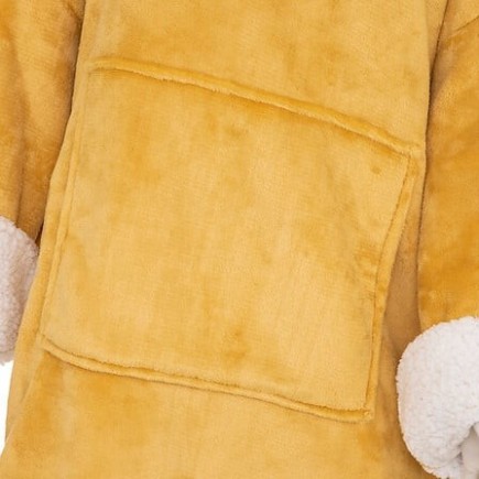 Plaid sweat flanelle ocre