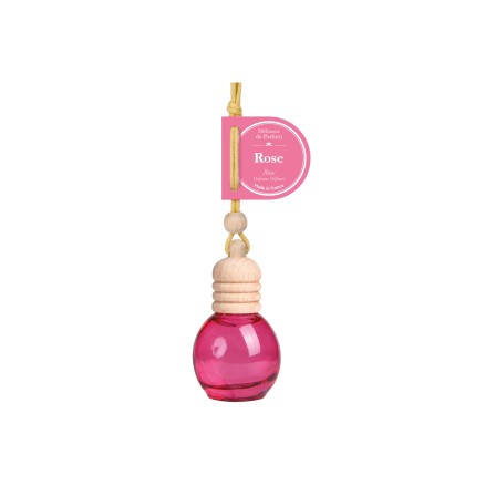 DIFFUSEUR DE PARFUM VOITURE ROSE 10 ML