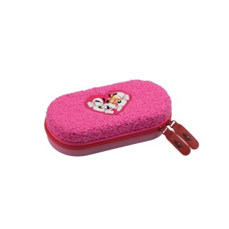 Trousse 3D peluche rose Diddl