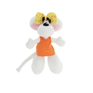 Peluche Diddlina en robe orange 30cm
