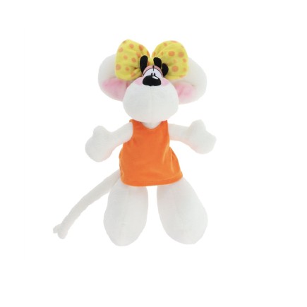 Peluche Diddlina en robe orange 30cm