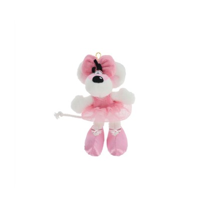 Porte clés peluche Diddlina Ballerina 15cm