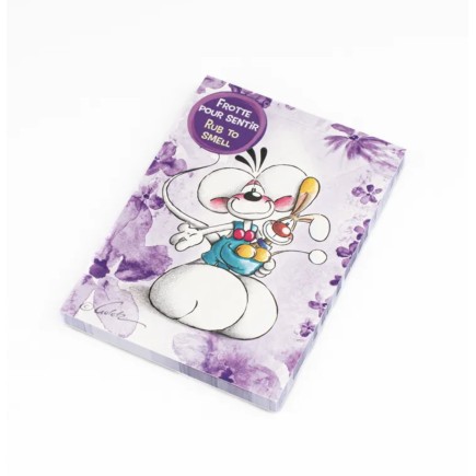 Bloc parfumé A6 Diddl Violet