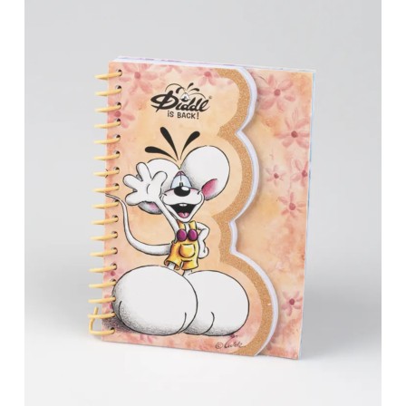 Carnet forme A6 Diddl Orange