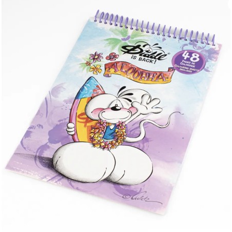 Cahier de coloriage A4 Diddl Violet