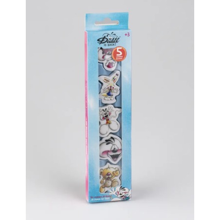 Set de gommes 3D Diddl