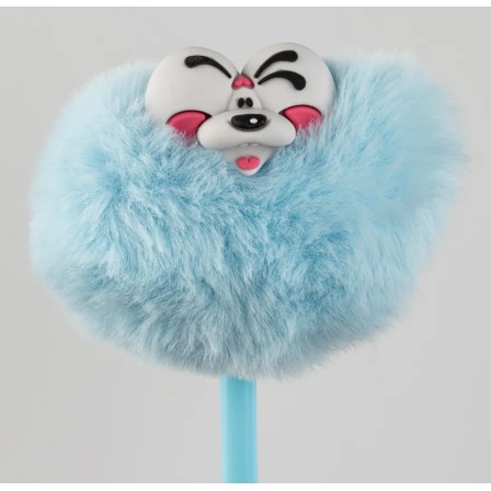 Stylo Pompon Diddl bleu