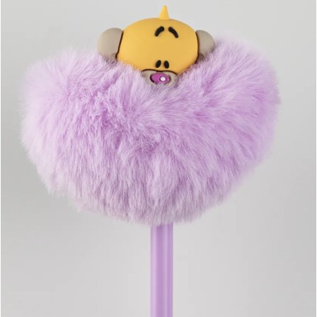 Stylo Pompon Pimboli Diddl violet