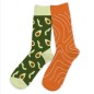 Chaussettes Avocat/Saumon Chaussettes Avocat/Saumon