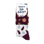 Chaussettes Peche/Aubergine Chaussettes Peche/Aubergine