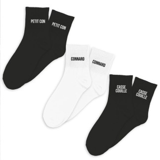 Coffret Trio Chaussettes Homme Petit Con Duo