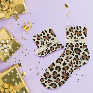 Chaussettes Paillettes Lionne