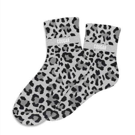 Chaussettes Paillettes Cougar