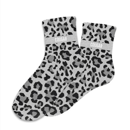Chaussettes Paillettes Cougar