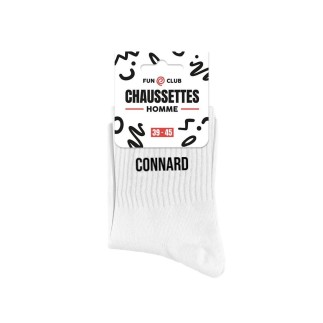 Chaussettes Blanches Connard Homme