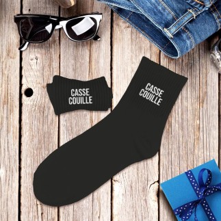 Chaussettes Noires Casse Couilles Homme