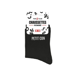 Chaussettes Noires Petit Con Homme