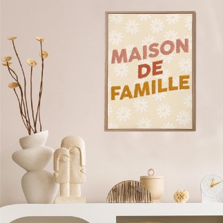 Toile Tuftee Maison De Famille