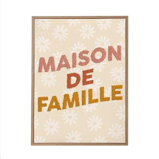 Toile Tuftee Maison De Famille