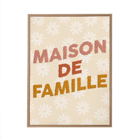 Toile Tuftee Maison De Famille