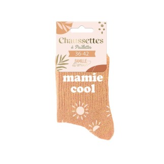 Chaussettes Paillettes Mamie Cool