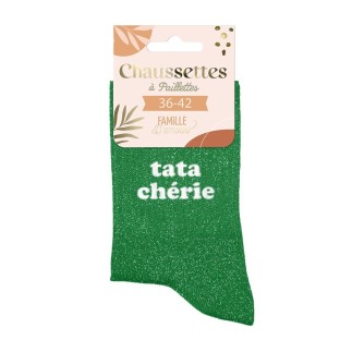 Chaussettes Paillettes Tata Cherie