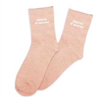 Chaussettes Paillettes Cherie D Amour