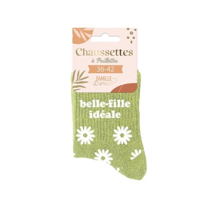 Chaussettes Paillettes Belle Fille Ideale
