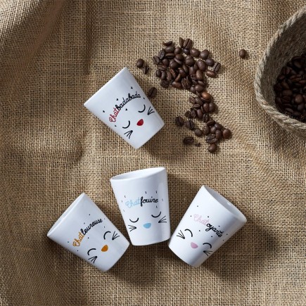 GOBELET EXPRESSO CHAT 7CL