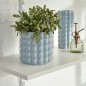 Cache-pot Sky 16 cm bleu