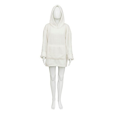 Plaid sweat fourrure Teddy