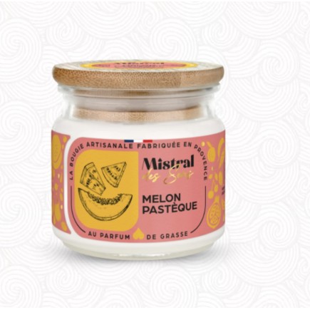 Bougie parfumée Melon pastèque 150ml