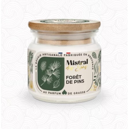 Bougie parfumée Forêt de pins (3 tailles) Bougie parfumée Forêt de pins (3 tailles)