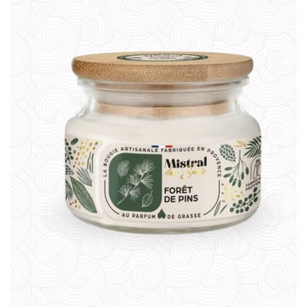 Bougie parfumée Forêt de pins (3 tailles)
