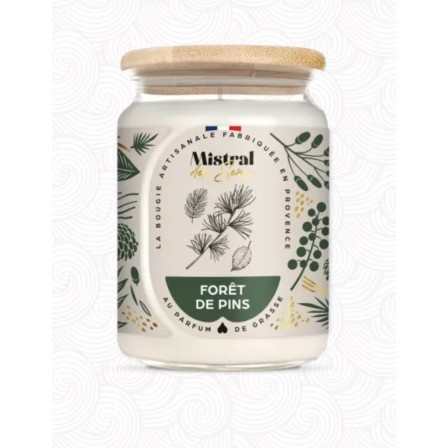 Bougie parfumée Forêt de pins (3 tailles) Bougie parfumée Forêt de pins (3 tailles)