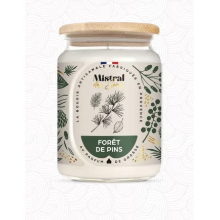 Bougie parfumée Forêt de pins (3 tailles)