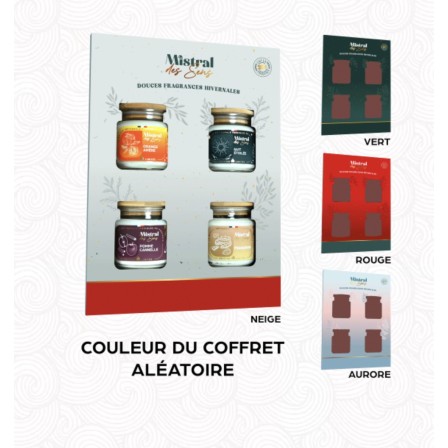 Coffret 4 Bougies 150 ml