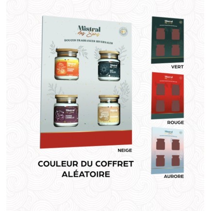 Coffret 4 Bougies 150 ml