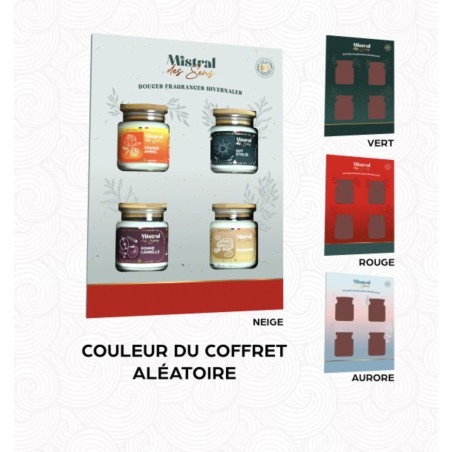 Coffret 4 Bougies 150 ml