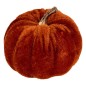 5 citrouilles polystyrène et velours